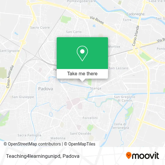 Teaching4learningunipd map