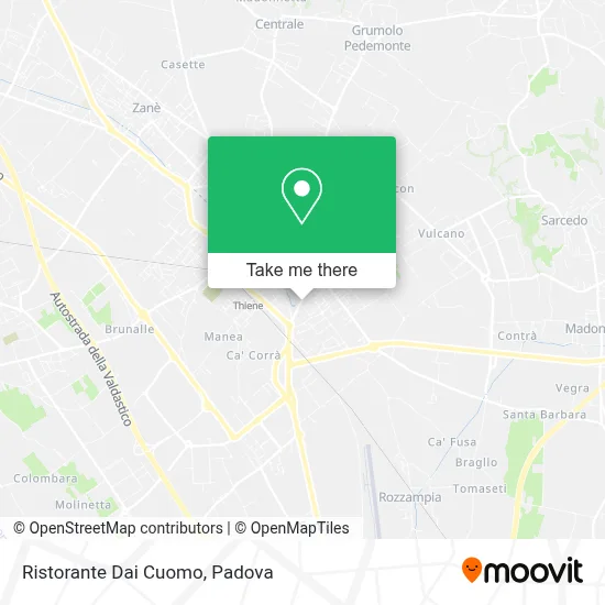 Ristorante Dai Cuomo map