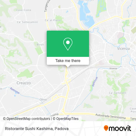 Ristorante Sushi Kashima map