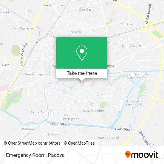Emergency Room map