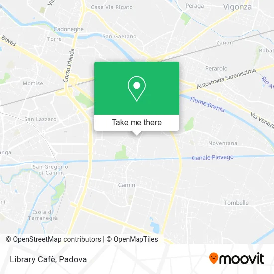 Library Cafè map