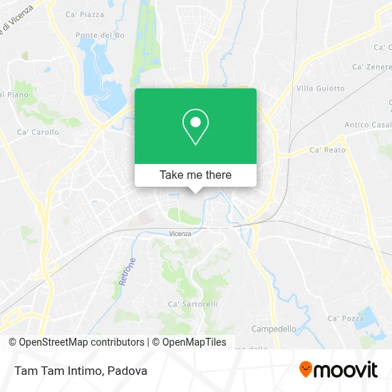 Tam Tam Intimo map