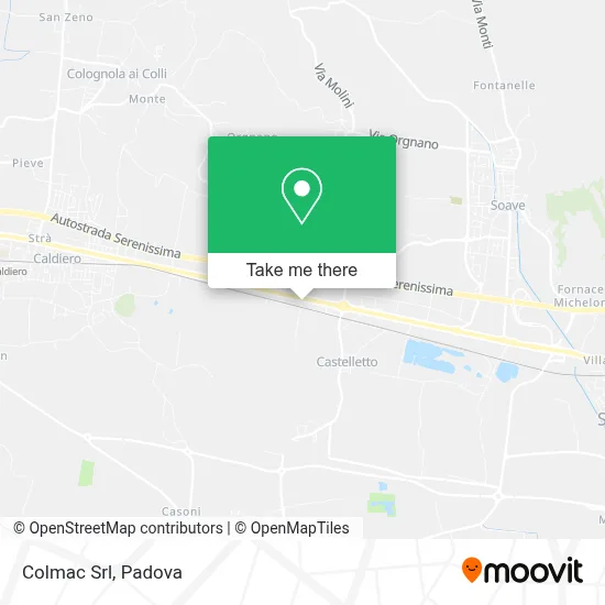 Colmac Srl map