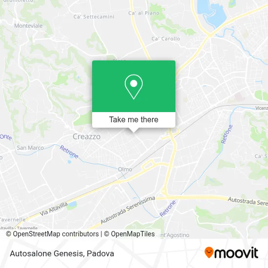 Autosalone Genesis map