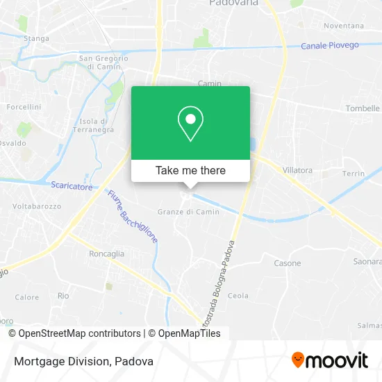 Mortgage Division map