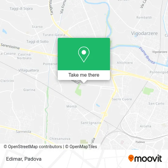 Edimar map
