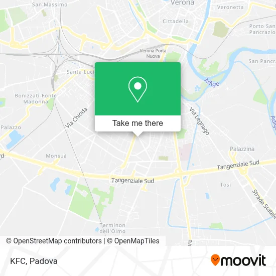 KFC map