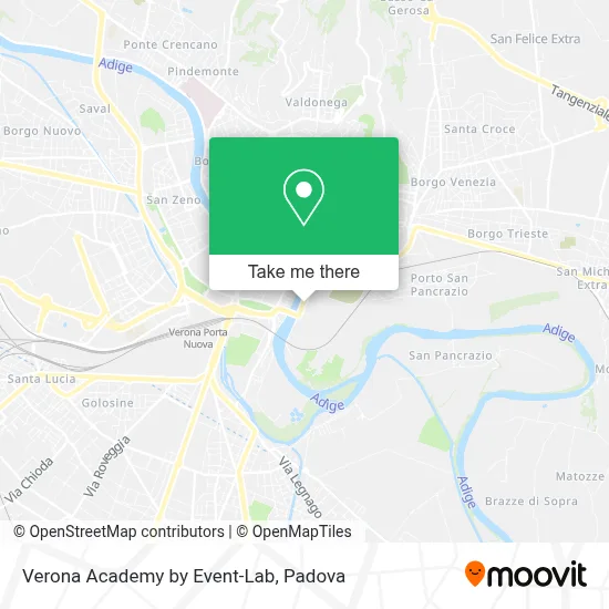 Verona Academy by Event-Lab map