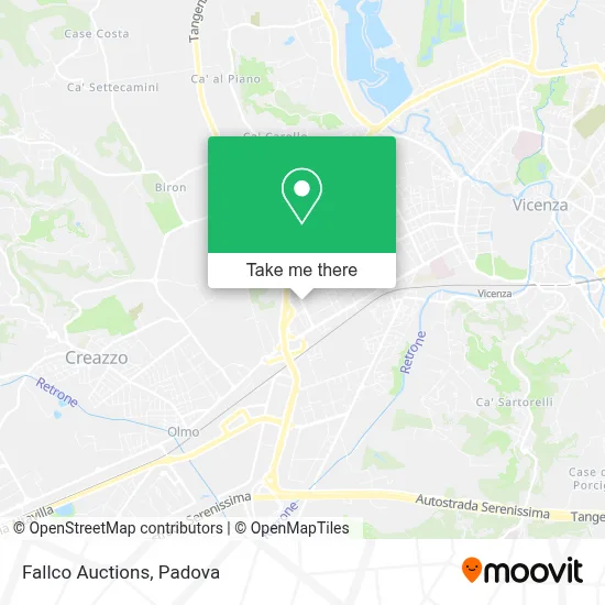 Fallco Auctions map