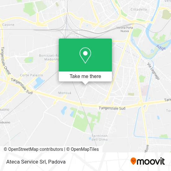 Ateca Service Srl map