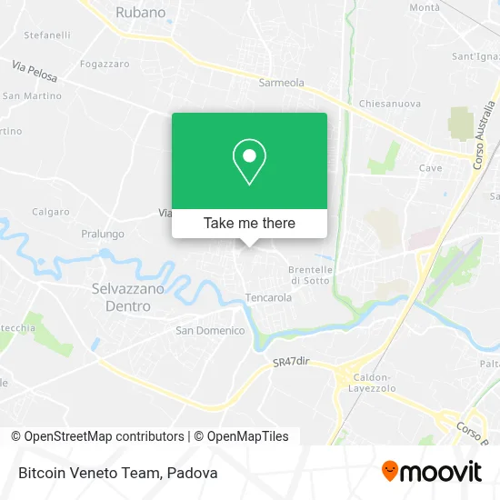 Bitcoin Veneto Team map