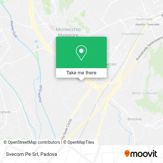 Svecom Pe Srl map