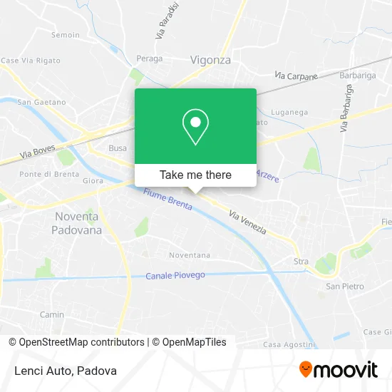 Lenci Auto map