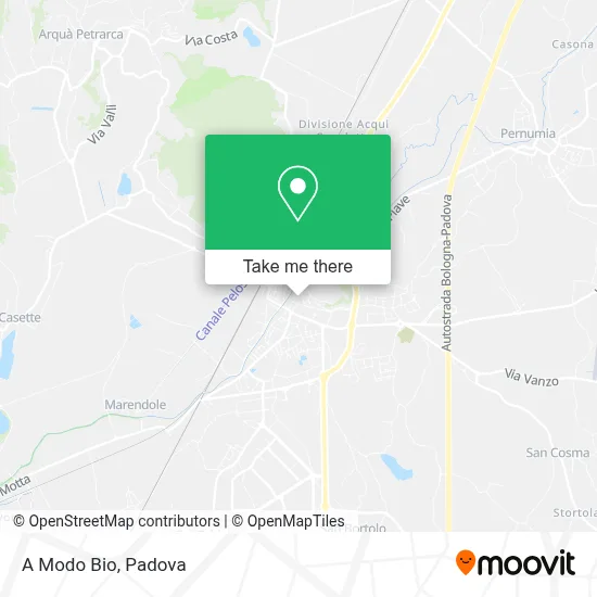A Modo Bio map