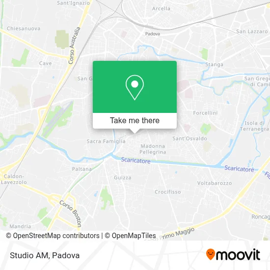 Studio AM map