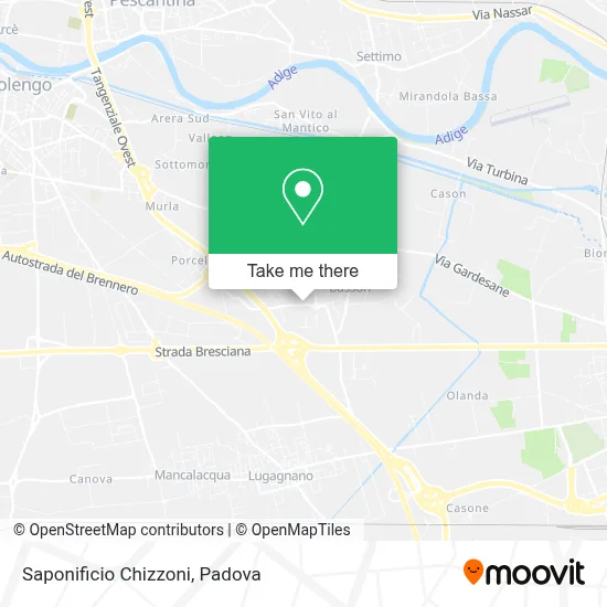 Saponificio Chizzoni map