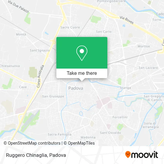 Ruggero Chinaglia map