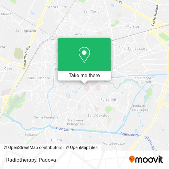 Radiotherapy map