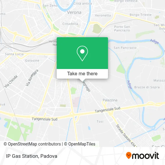 IP Gas Station map