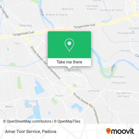 Amar Toor Service map