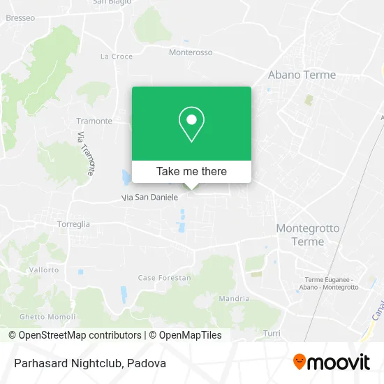 Parhasard Nightclub map