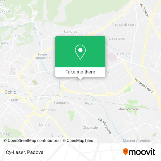 Cy-Laser map