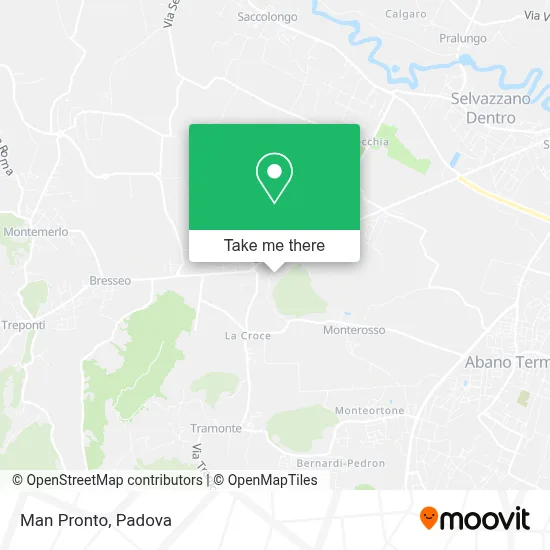 Man Pronto map