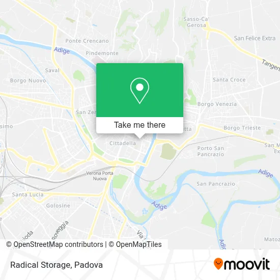 Radical Storage map