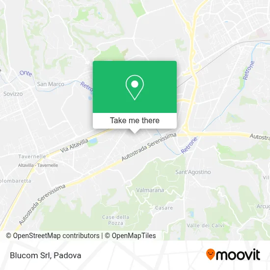 Blucom Srl map
