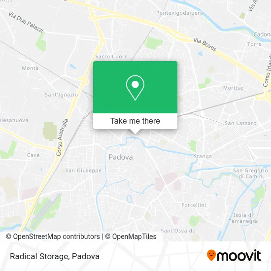 Radical Storage map