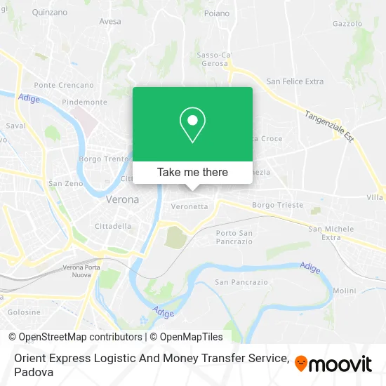 Orient Express Logistic And Money Transfer Service map