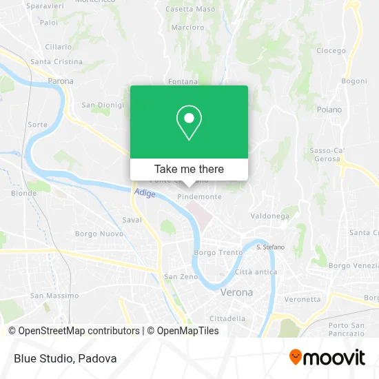 Blue Studio map