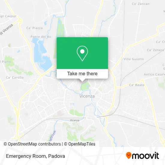 Emergency Room map