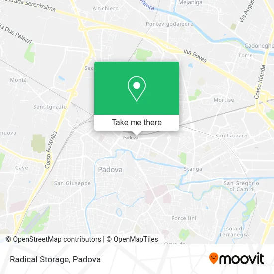 Radical Storage map