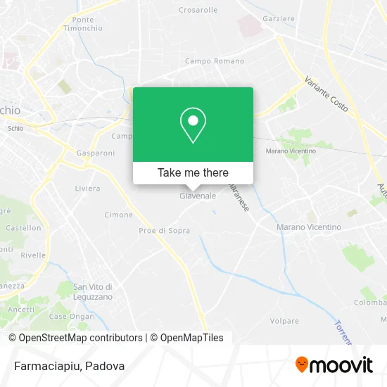 Farmaciapiu map