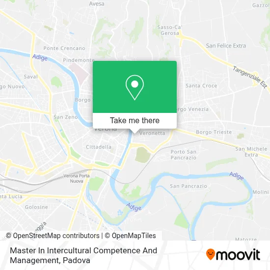 Master In Intercultural Competence And Management map