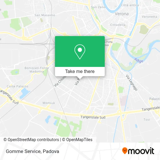 Gomme Service map