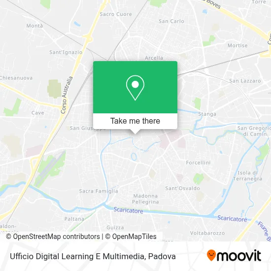 Ufficio Digital Learning E Multimedia map