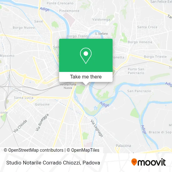 Studio Notarile Corrado Chiozzi map