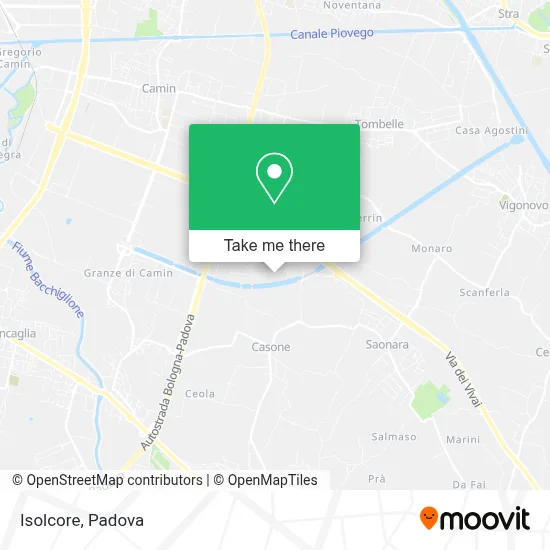 Isolcore map