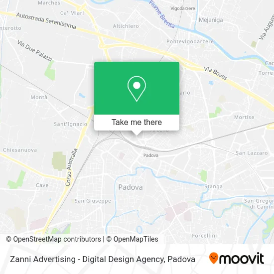 Zanni Advertising  - Digital Design Agency map