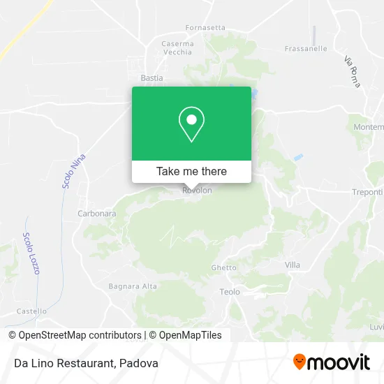 Da Lino Restaurant map