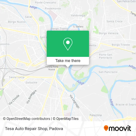 Tesa Auto Repair Shop map