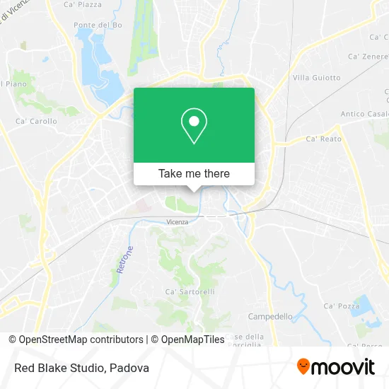 Red Blake Studio map