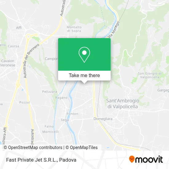 Fast Private Jet S.R.L. map