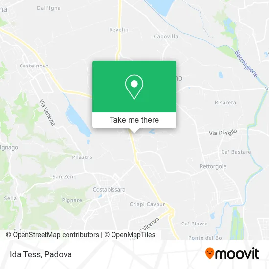 Ida Tess map