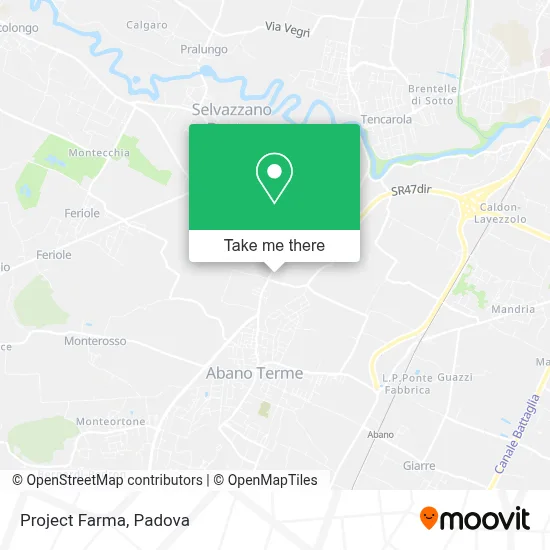 Project Farma map
