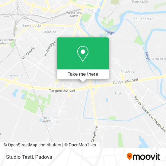 Studio Testi map