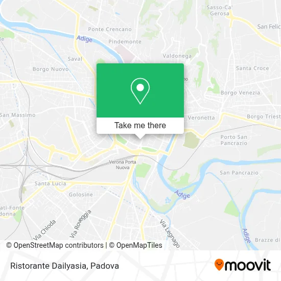 Ristorante Dailyasia map