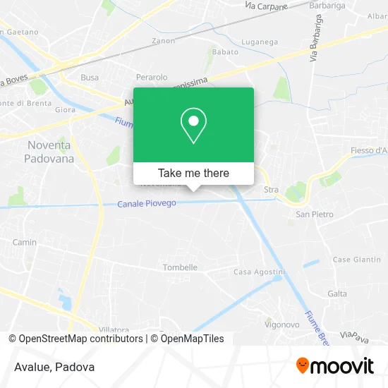 Avalue map